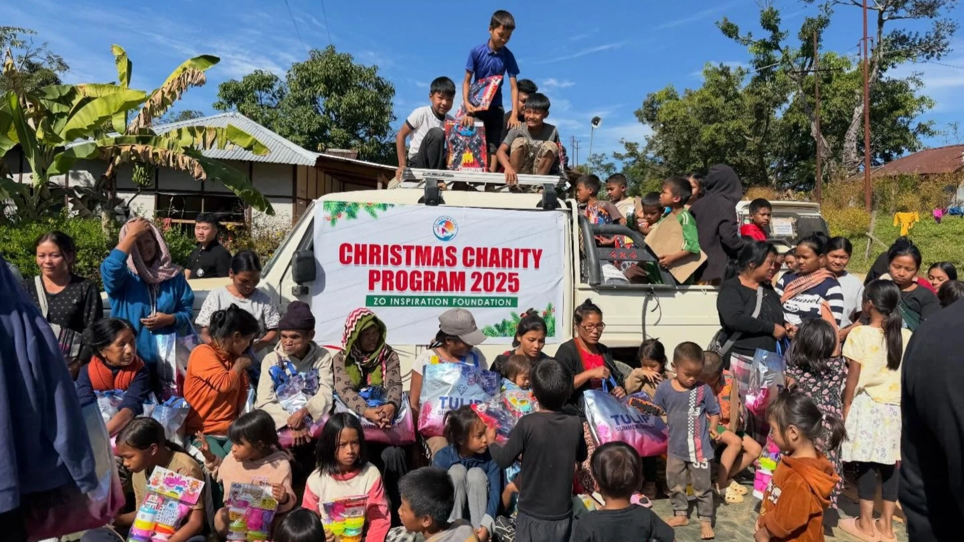 Christmas Charity Programme pualin Lunglei  District lamah luanchhuahna hun kan hmang  
